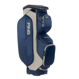 PING Traverse 244 Cart Bag | Navy/Heather/Sand