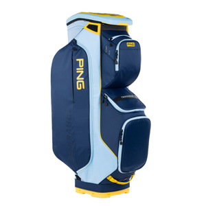 PING Traverse 244 Cart Bag | Navy/Crystal/Lemon
