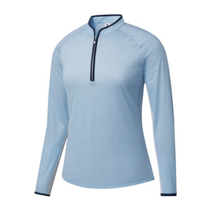 FootJoy Women’s Long Sleeve Sun Protection Shirt | Skyway/Navy