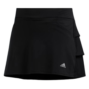 Adidas Junior Golf Ruffled Girl's Skort | Black