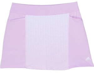 Junior Golf: Adidas Junior Printed Golf Girl's Skort | Bliss Lilac