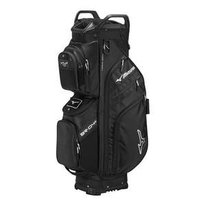 Mizuno 2026 BR-D4 Cart Bag | Black/White