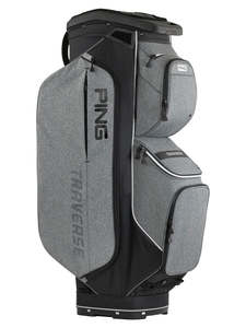 Cart Bags: PING Traverse 244 Cart Bag | Heather Grey/Black
