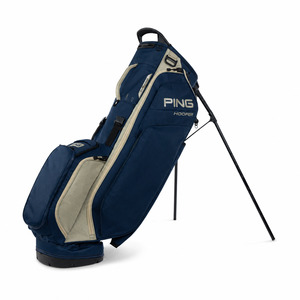 Golf Stand Bags: PING Hoofer 231 Stand Golf Bag | Navy/Sand