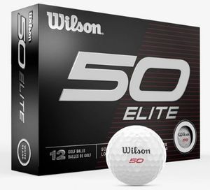 Golf Balls: Wilson Fifty Elite Golf Balls