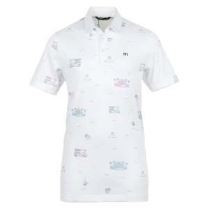 Travismathew: TravisMathew Tiki Mapes Print Polo Shirt