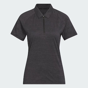 Adidas Ladies Ultimate365 Heathered Twistknit Polo Shirt