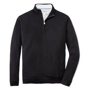 Golf Pullovers: Peter Millar Crown Comfort Interlock 1/4 Zip