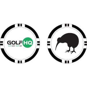 Accessories 2: Golf HQ Logo/Kiwi Poker Chip