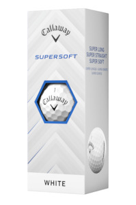 Callaway Supersoft Golf Balls 25 - White Sleeve