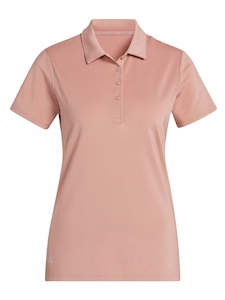 Adidas: Adidas Ultimate365 Solid Short Sleeve Polo Shirt - Warm Clay