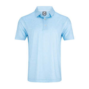 Footjoy: FootJoy Scottish Town Print - Lake Blue / White