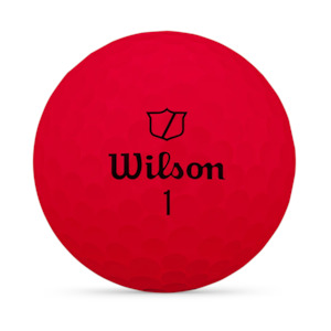 Wilson Staff: Wilson Duo Soft 2025 Red Sleeve