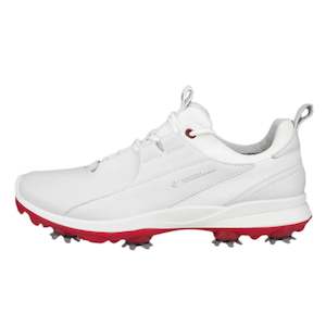 ECCO Ladies BIOM Tour Spike Shoe - White