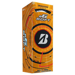 Bridgestone E6 Soft White - Sleeve