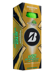 Bridgestone e12 Straight Golf Balls Sleeve - Matte Green