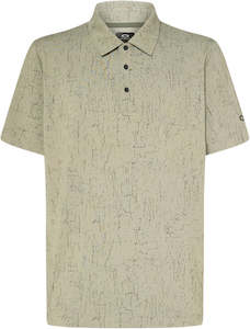 Oakley Golf: Oakley Resist Jacquard Polo - Boulder Green