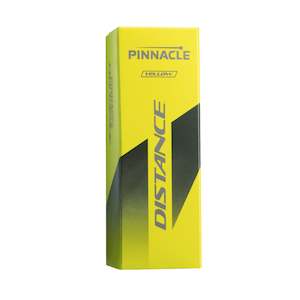 Pinnacle Distance Yellow Golf Balls - Sleeve