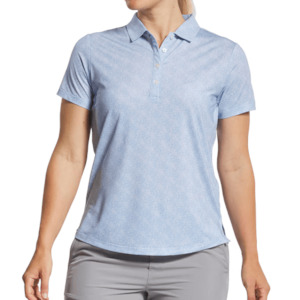 FootJoy Ladies Speckle Lisle Golf Polo
