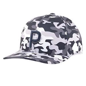 Puma: Puma Camo Pattern Snapback Cap