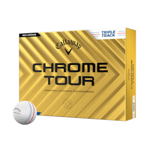 Callaway Chrome Tour Triple Track Golf Balls - Dozen