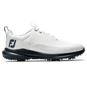 FootJoy Men's Tour Rival Golf Shoes - White/Navy/Lime