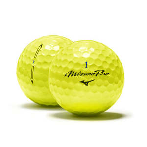Mizuno: Mizuno Pro X Yellow Golf Balls - Sleeve
