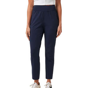 Golf Pants: TravisMathew Ladies Moveknit Resilience Pants - Navy Blazer