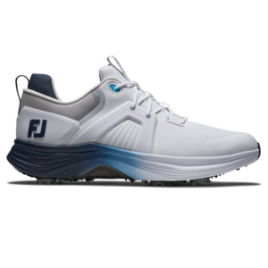 FootJoy 2025 Hyperflex Carbon Golf Shoes - White/Navy/Blue