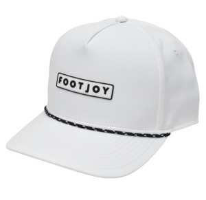 FootJoy Wordmark Rope Cap - White