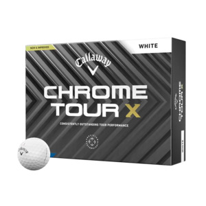 Callaway Golf Balls: Callaway Chrome Tour X Golf Balls - Dozen