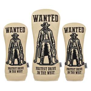 Fathers Day Ideas: PRG Originals 'Wanted' Headcovers