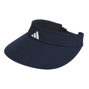 Golf Hats: Adidas Ladies Wide Tour Visor - Navy