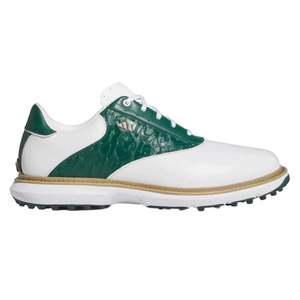 Adidas Golf: Adidas MC70 Spikeless Golf Shoes - White/ Green/Off White