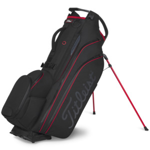 Titleist 26' Hybrid 14 StaDry Stand Bag - Black/Black/Red