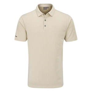 Ping Hershel Diamond Polo Shirt - Egret Multi