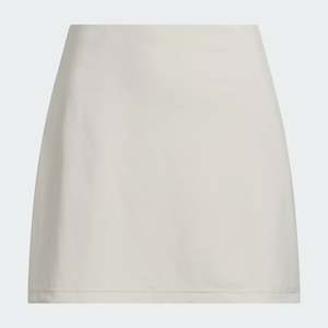 Adidas Ladies Ultimate365 Tour Pleated Skort - Beige