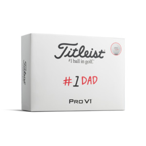 Titleist 26' Pro V1 Father's Day Golf Balls