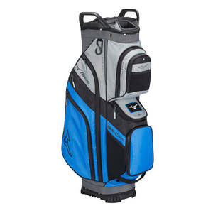 Mizuno: Mizuno '26 BR-D4 Cart Bag - Blue/Grey