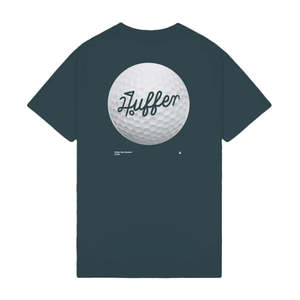 Huffer - Block Tee/22 Groove Golf Green - Small