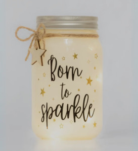 For Her: Born to Sparkle Jar