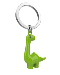 Christmas: Dinosaur Green - Keychain