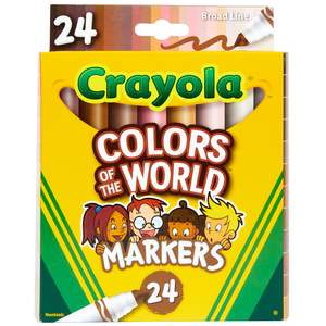 Colours Of The World Markers - Crayola
