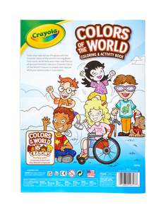 Kids: Colours Of The World Activity Book - Crayola