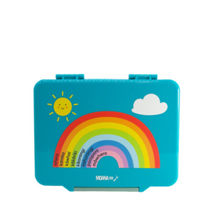 Kiwiana: Te Reo Māori Rainbow Bento Lunch Box