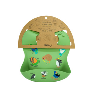 Silicone Bib - NZ Birds