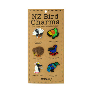 NZ Bird Shoe Charms
