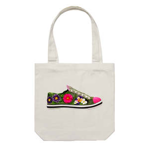 Pansy Shoe Tote Bag