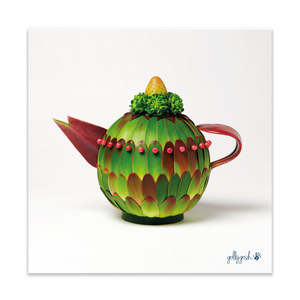 Leucadendron Teapot Fine Art Print