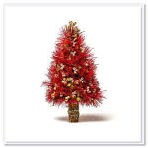 Christmas Pohutukawa Tree Greeting Card